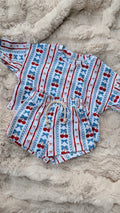 Cherries & Stripes 2pc Set