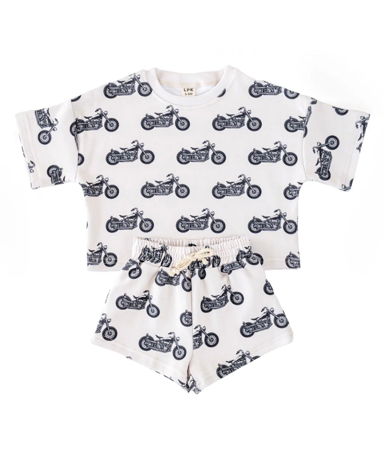 Born to Ride Shorts Set