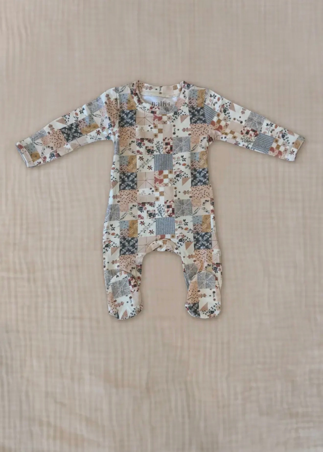 Footie- Patchwork