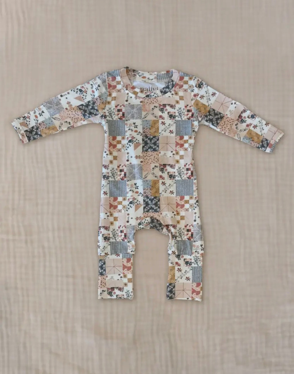 Bamboo Romper - Patchwork