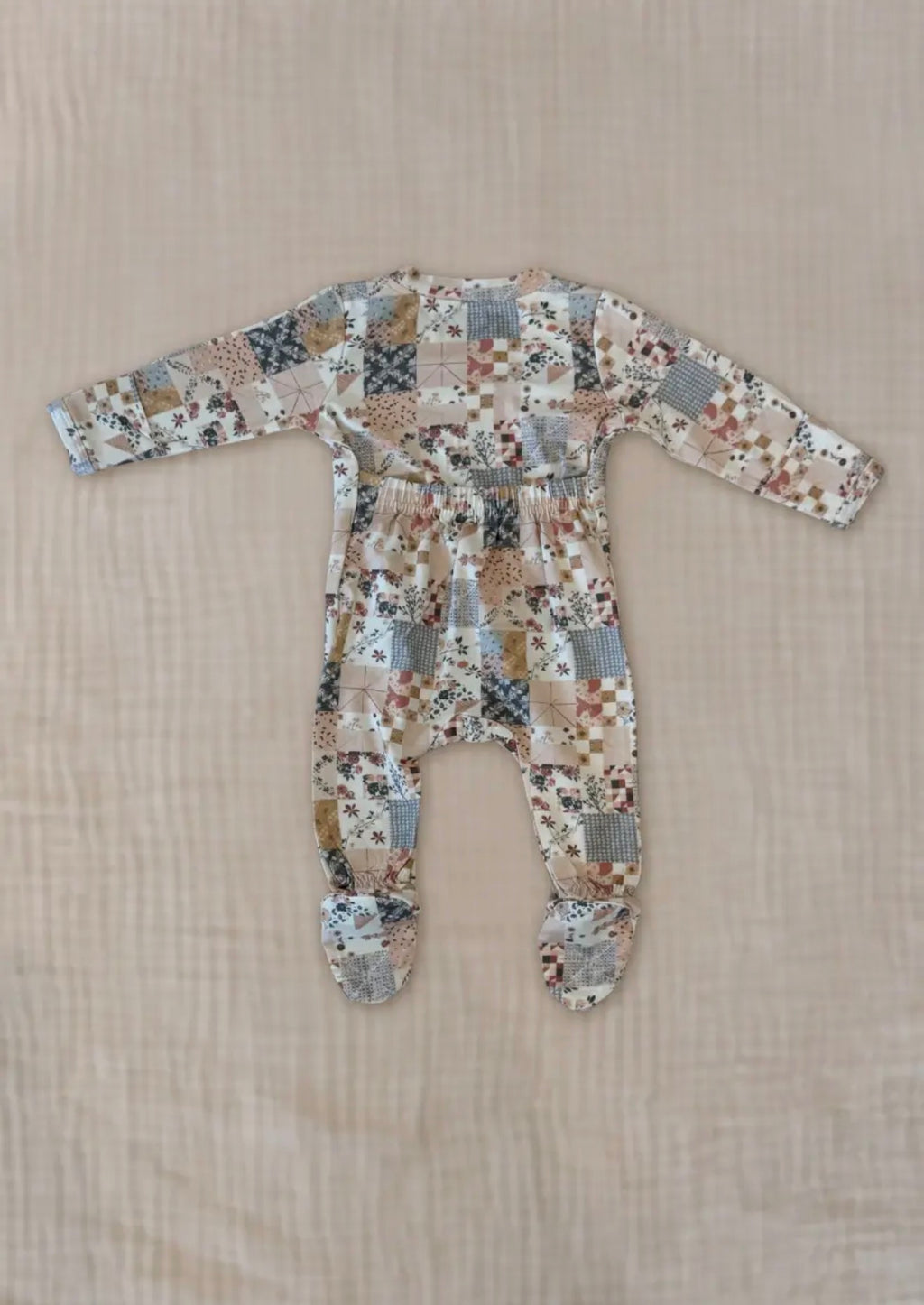 Footie- Patchwork