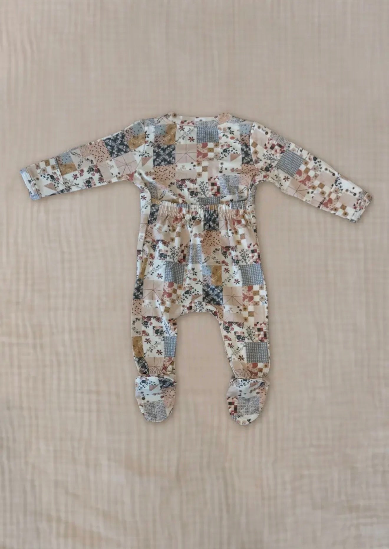 Footie- Patchwork