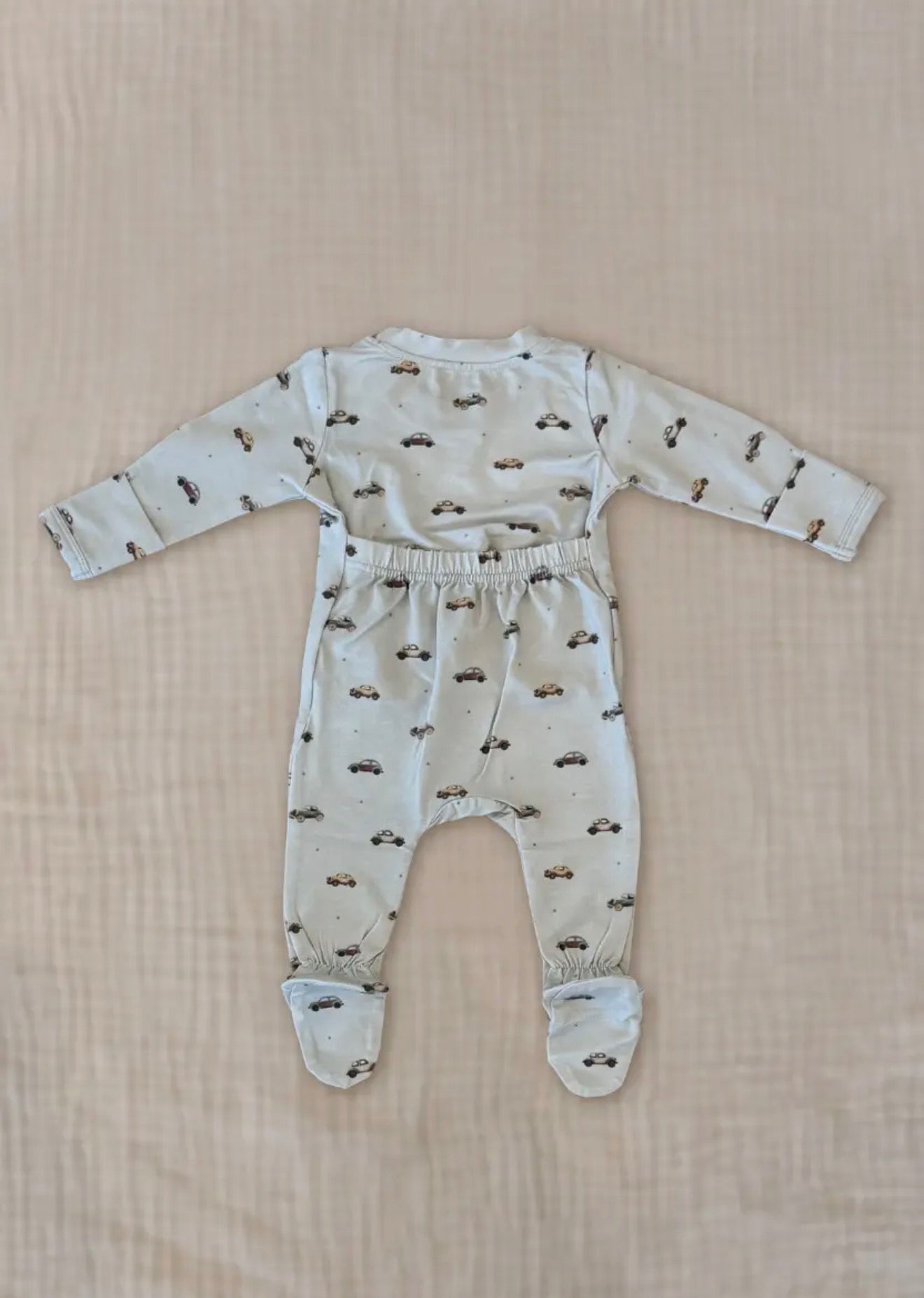 Bamboo Vintage Cars - Footie