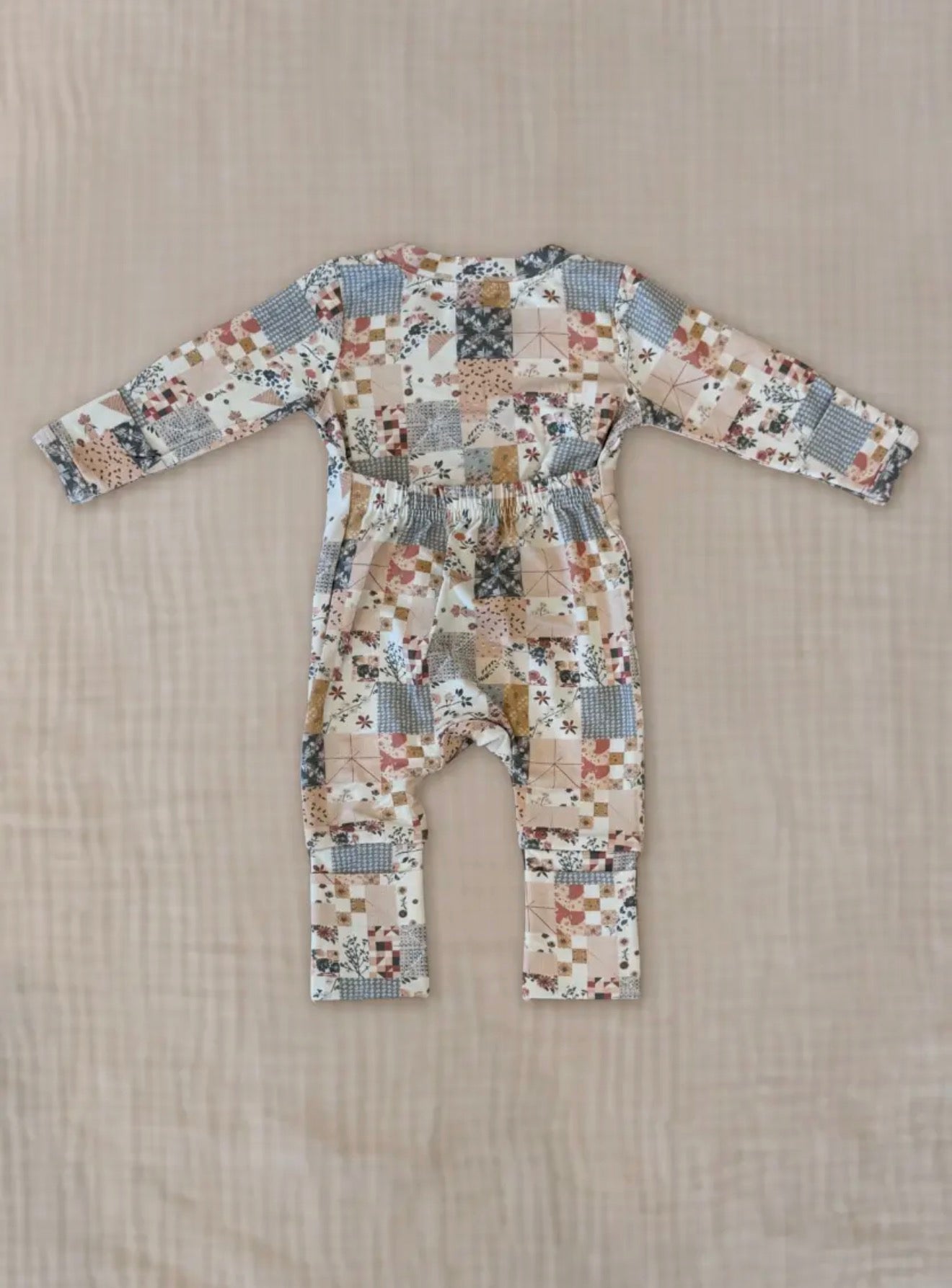 Bamboo Romper - Patchwork